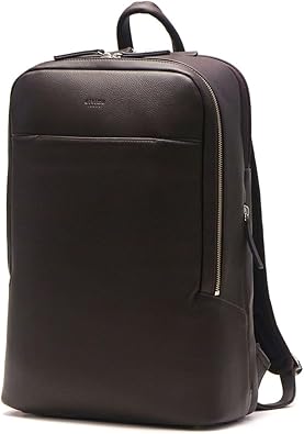 未使用級✨ウルティマトーキョー　リュック　レザー　シボ革　ネイビー　A4可 未使用近い ウルティマトーキョー リュック レザー シボ革 ブラック A4