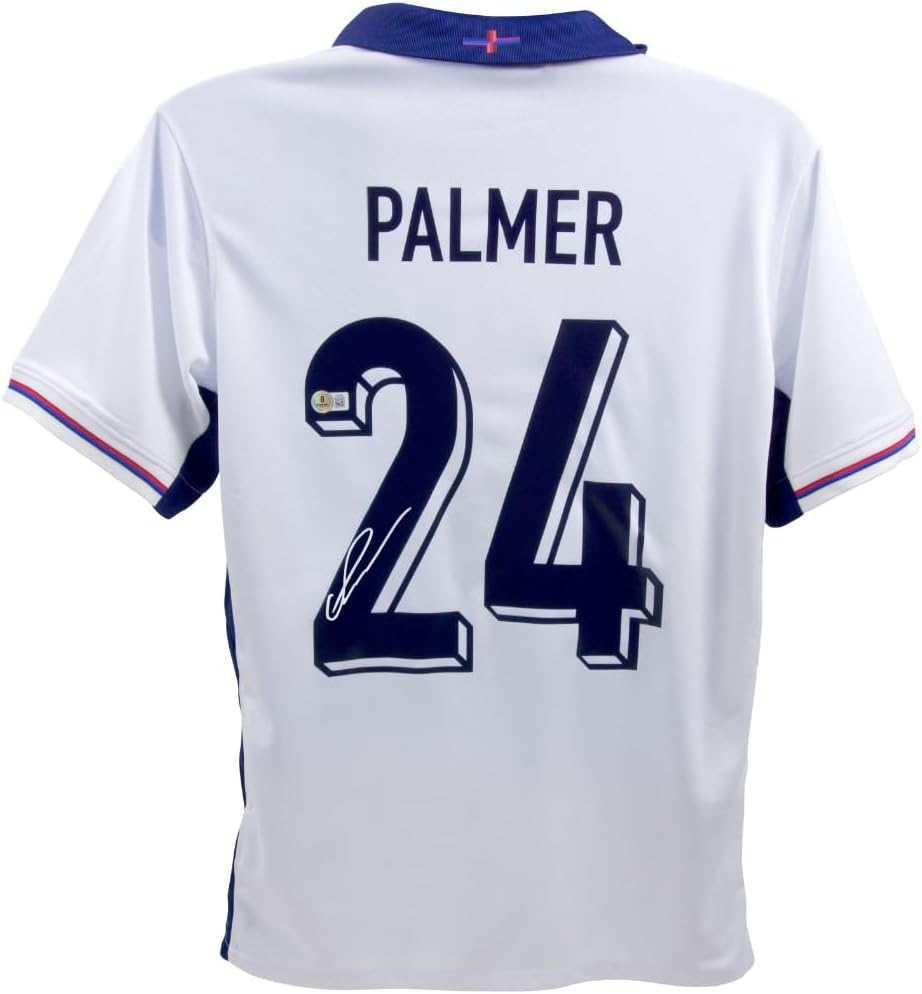 Cole Palmer Signed England Soccer Jersey #24, with Liberia | Ubuy