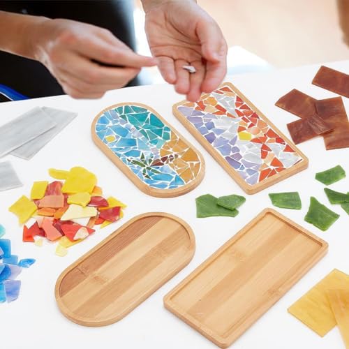 Kit bricolage mosaïque noix de coco et dessous de verre bambou