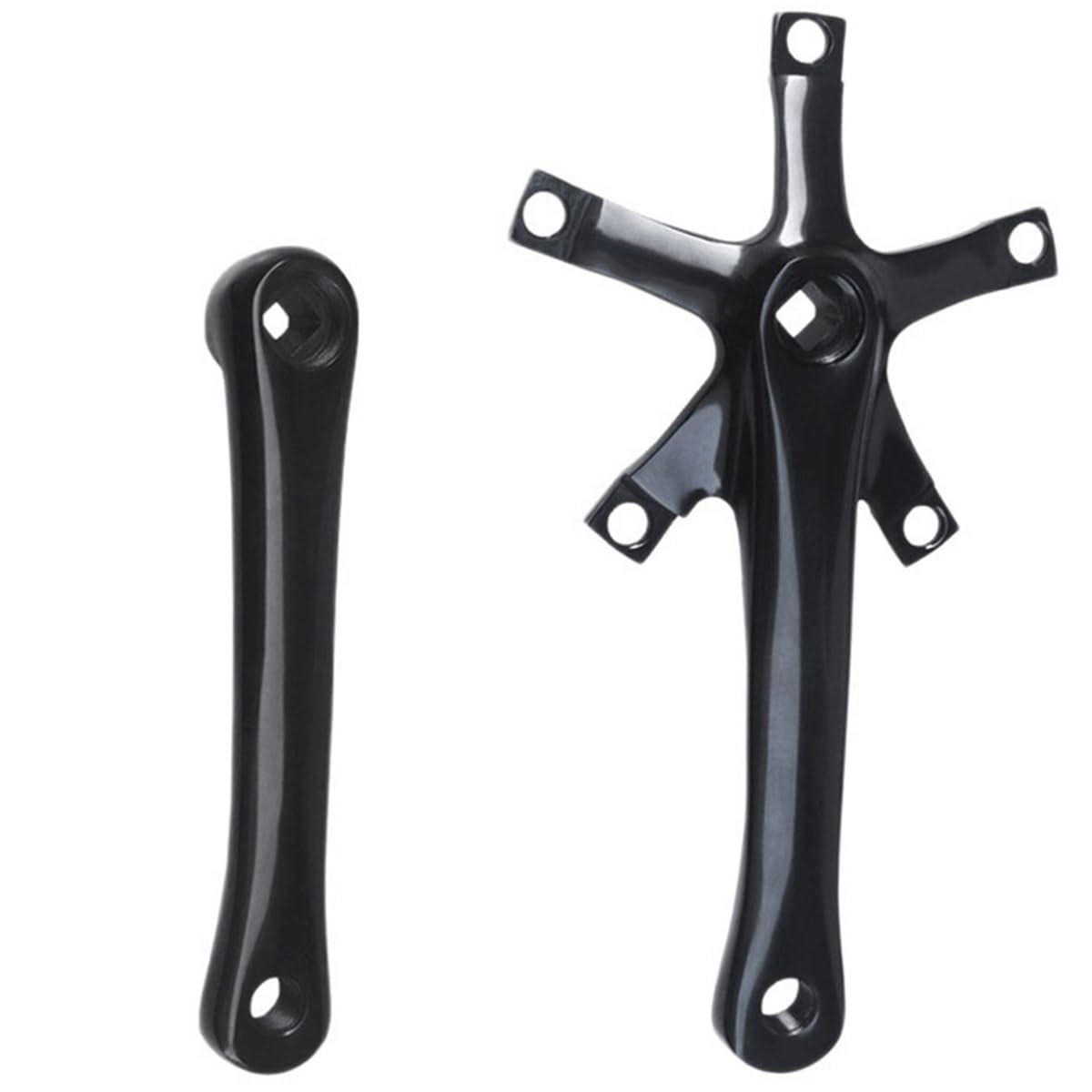 Amazon.co.jp: KANGXYSQ ロードバイククランクアーム 165mm スクエア