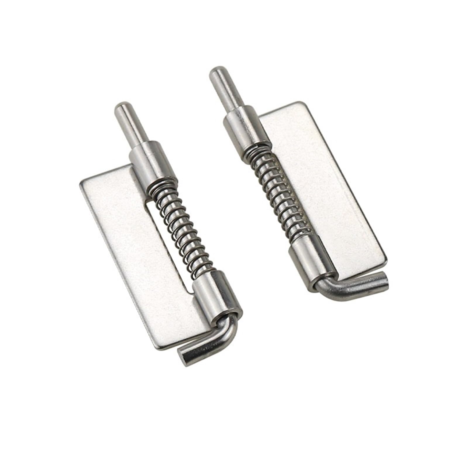 NYRXRYTCA Rotating 180 Degree Spring Hinge 304 Stainless Steel 1Pcs(No Hole-Left)