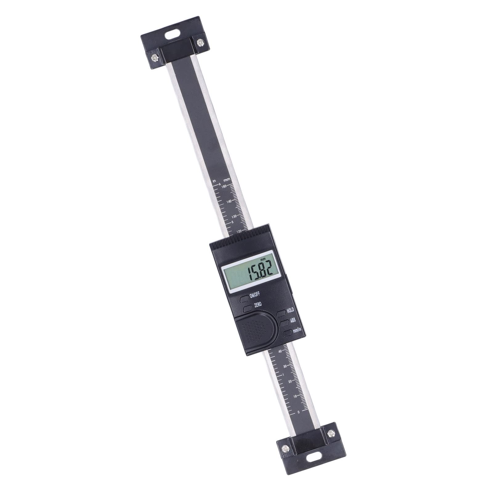 Marhynchus Pie de Rey Vertical, Báscula Lineal Digital de Acero Inoxidable con Pantalla LCD, Resolución IP45 0,01 Mm, ABS CERO HOLD en Mm para Fresadoras Mecanizado Posicionamiento (0-150)