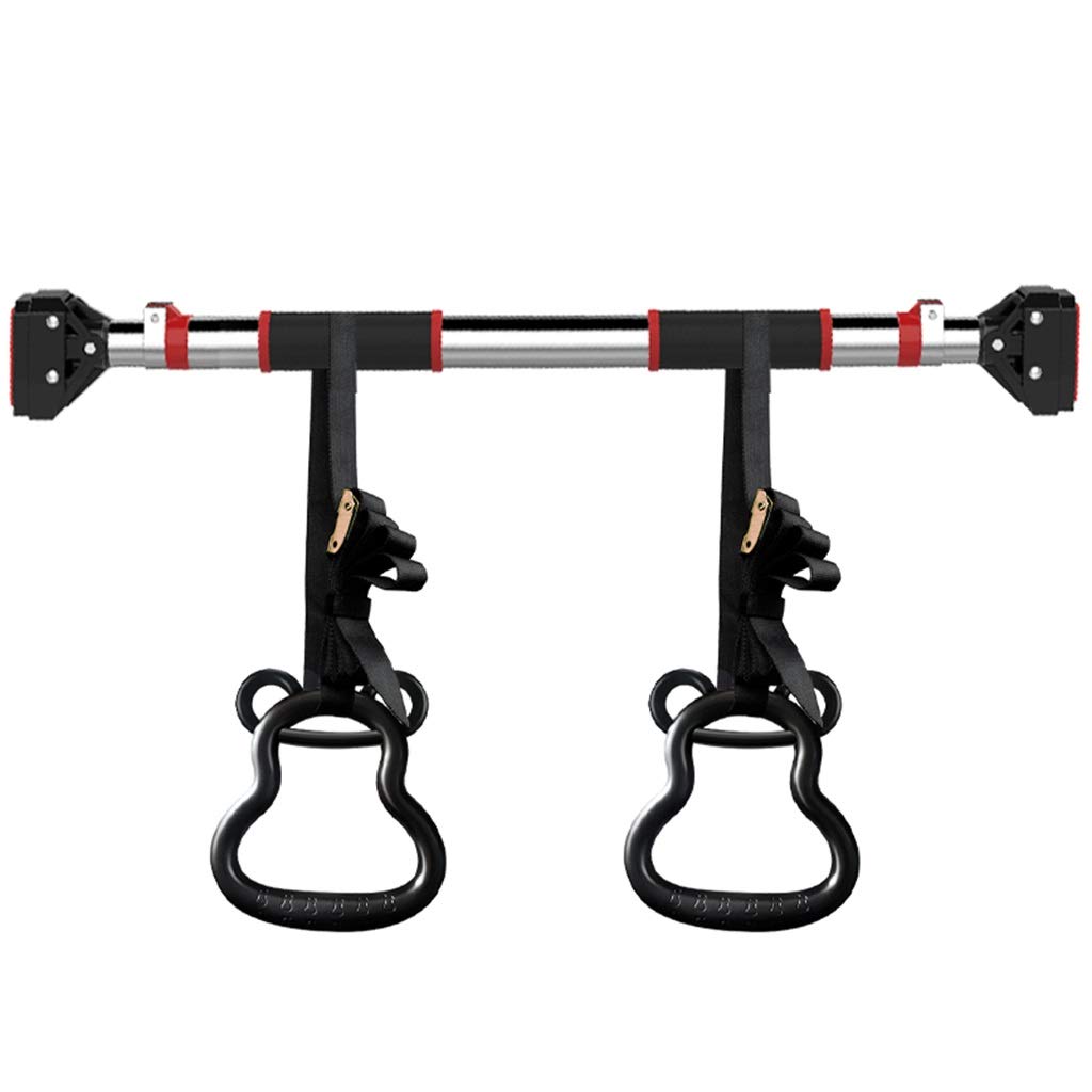 HTTGDGDH Pull-Up Bars Pullup Bars Fitness For Home Doorway Chin Up Bar On The Wall Of The Indoor Door Home Portable Fitness Pull-Up Horizontal Bar Load-Bearing 400Kg,Black-92