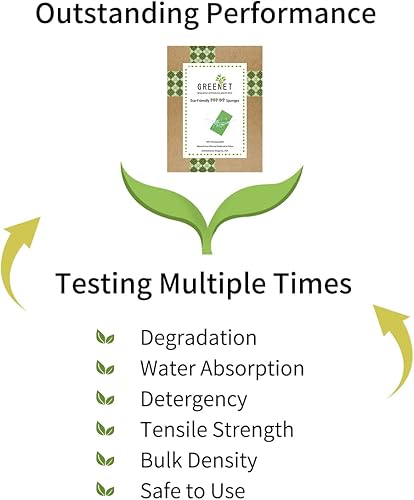 Miniatura 6 de Esponjas desplegables de celulosa, grandes, naturales y comprimidas, múltiples usos para lavar platos, limpieza de cocina, paquete de 8