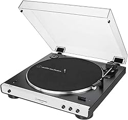 Audio-Technica LP60XBTWH Full Automatic Wireless Belt-Dri…