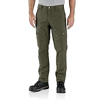 Carhartt Rugged Flex Relaxed Fit Ripstop Cargo Fleece-Lined Work Pant