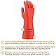uvex Elektriker-Schutzhandschuh Power Protect V1000 60840, Elektrohandschuh, Naturlatex, Kälteflexibel, Größe:9