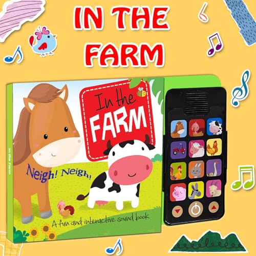 Image of Hello Friend in The Farm Animals Sound Story Book with 5 Spreads and 12 Mobile Sound Gadget, 4+ yrs (Farm 2)