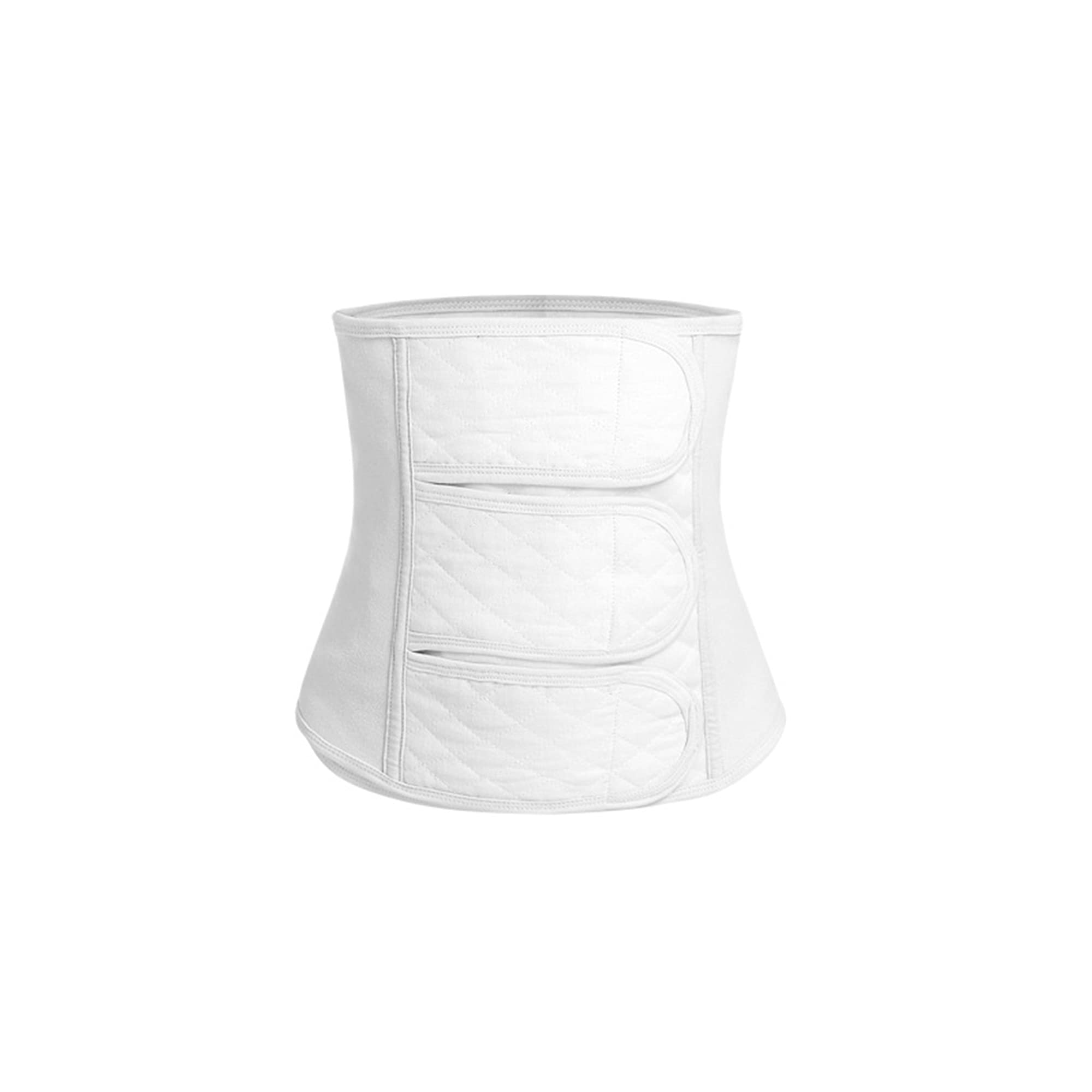 Postpartum Belly Band, Weight Loss Support Recovery Body Shaping Accessory for Women (White, Medium)