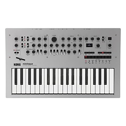 Korg minilogue sintetizador analógico polifónico