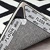 GORILLA GRIP Rug Gripper Pads Keep Area Rugs Corners from Curling, Reusable Double-Sided Stickers Holds Down Carpet in Place, Grips on Tile and Hardwood Floors Helps Prevent Sliding, Home Décor, 8 Pcs