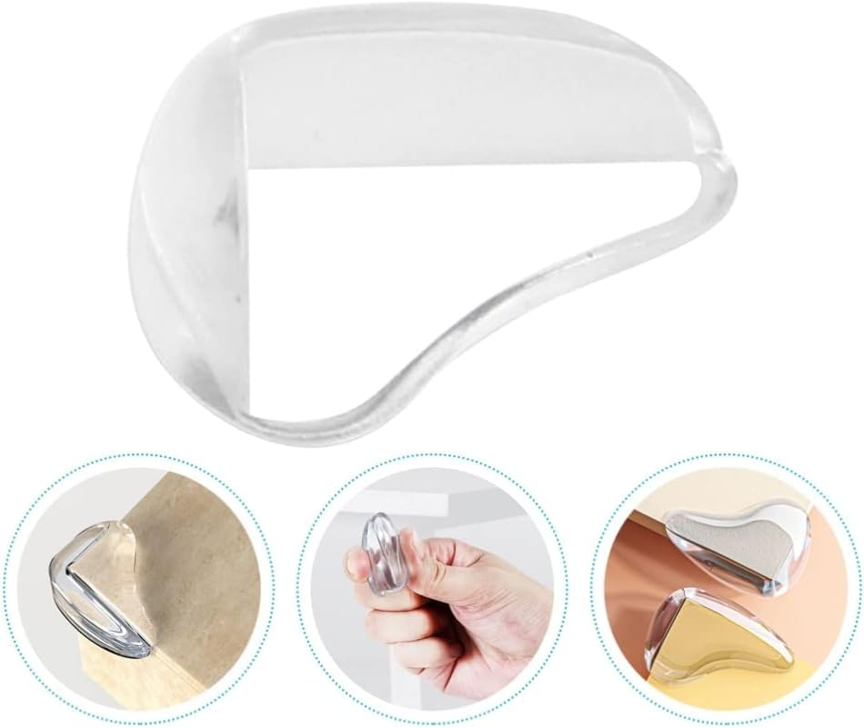Image of (20 pcs) Corner Protector for Baby, Clear Corner Protectors, Furniture Corner Guard & Edge Safety Bumpers to Cover Sharp Furniture & Table Edges