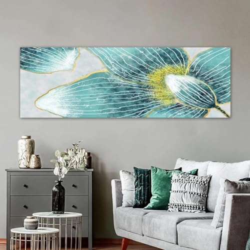 Affiches de fleurs sur toile 70x140 cm tableau abstrait pour salon