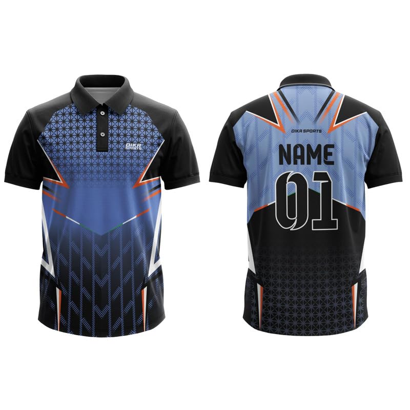 dika sports Custom Name Number Cricket Player Jersey t-Shirt for Men | 2 Year to 5XL-picture-33