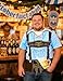 Funny Word Men's Bavarian Oktoberfest Costume T-Shirts, Large, Blue