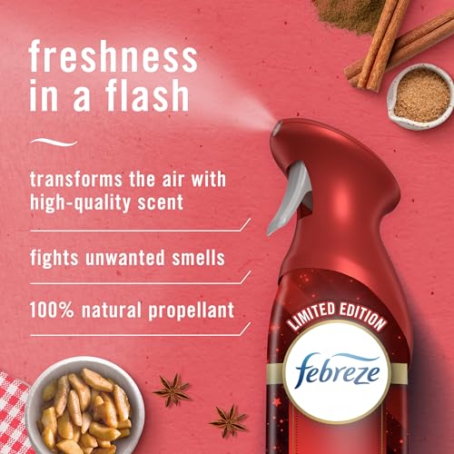 Febreze P_5042 Air Mist, Odor-Fighting Air Freshener, Baked Cinnamon Apples thumb #1