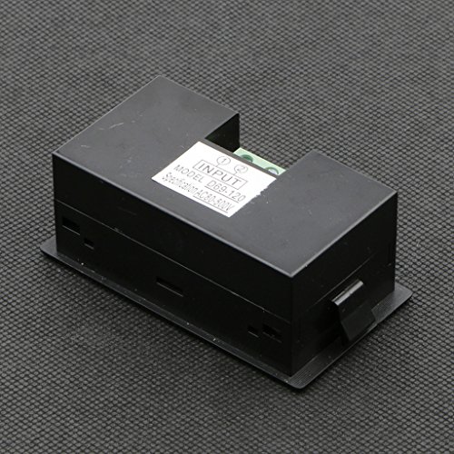 Image of Blue LCD Panel Mount Meter Digital Voltmeter Display with Case AC 80-500V
