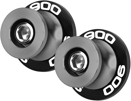M6 Motorcycle Swing Arm Coils for XSR 900 2016-2024 CNC Aluminum Slider for Protection and Easy Maintenance See Below xsr 900 Accessories Grey