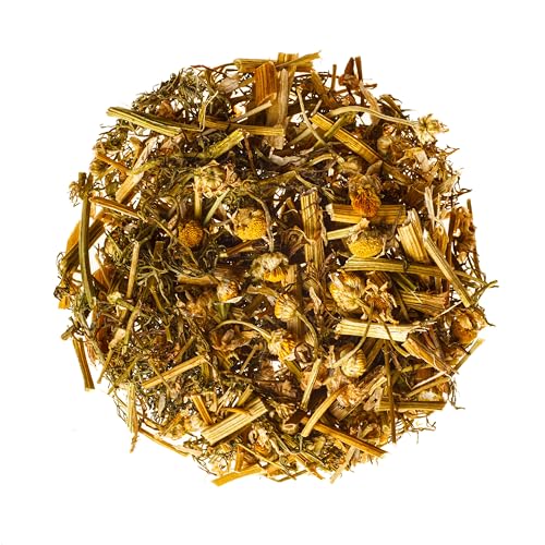 Image of WILDFIELD HERBS 100 Bags Chamomile Tea Bag Camomile Tea Bag Flowers (Chamomilla Chamomilla) - 100 Count 1.5g Chamomile Bags Flores De Manzanilla