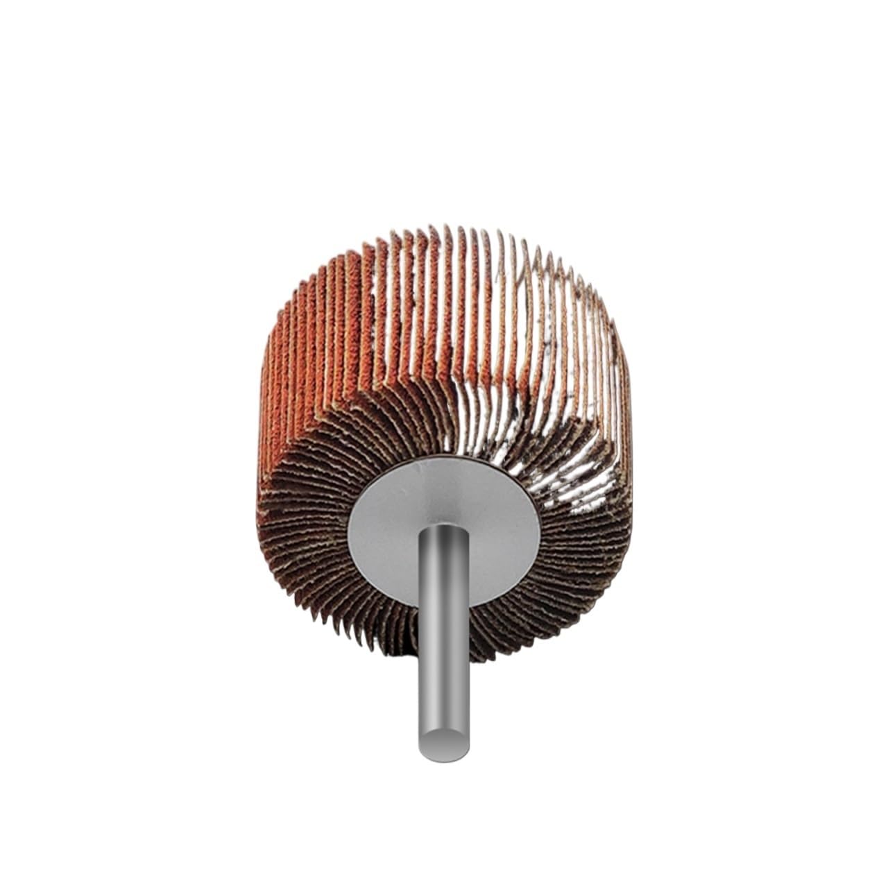 Schleifscheiben 10-teiliges Lamellenrad-Set, 1/4-Zoll-Schaft, 20–80 x 25 mm Schleifmaterial for die Metallverarbeitung