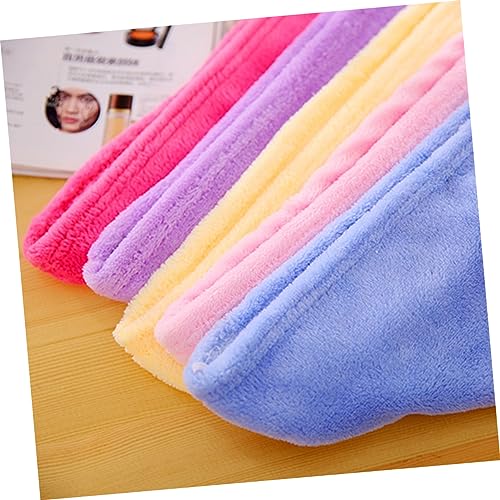 Balacoo Toalha De Cabelo Toalha De Secagem Rápida Para Cabelo Lã Coral Toalha Seca De Cabelo Toalha