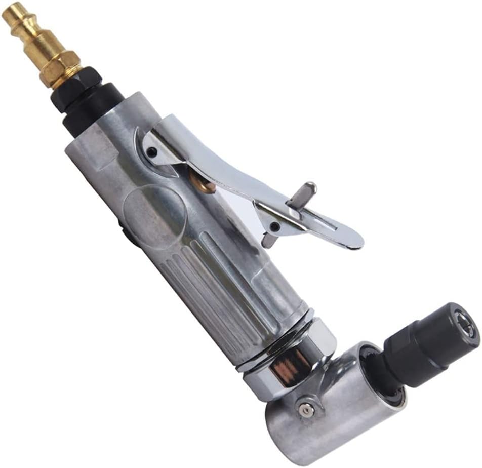 UOEIDOSB 1/4 Inch Angle Sander 90 Degree Grinder Mini Air Grinder Tool Great Grinding Gas Polishing Machine Polisher