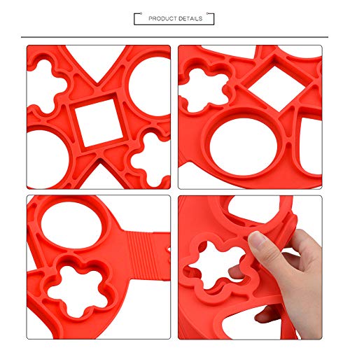 image for KIAN ABBOTT 2020 New Upgrade Pancake Molds Ring Fried Egg Mold Reusabl