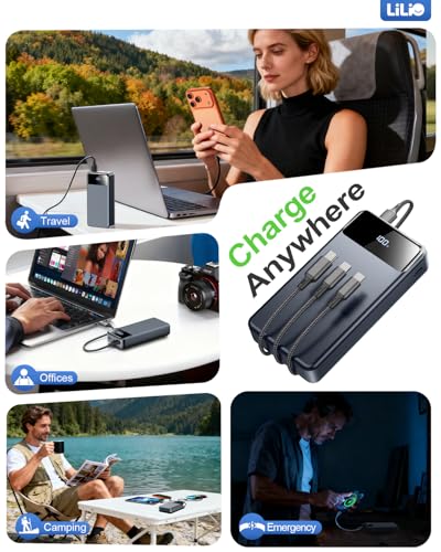 Image of Portable Charger Power Bank 60000mAh, 22.5W PD Fast-Charge Battery Pack