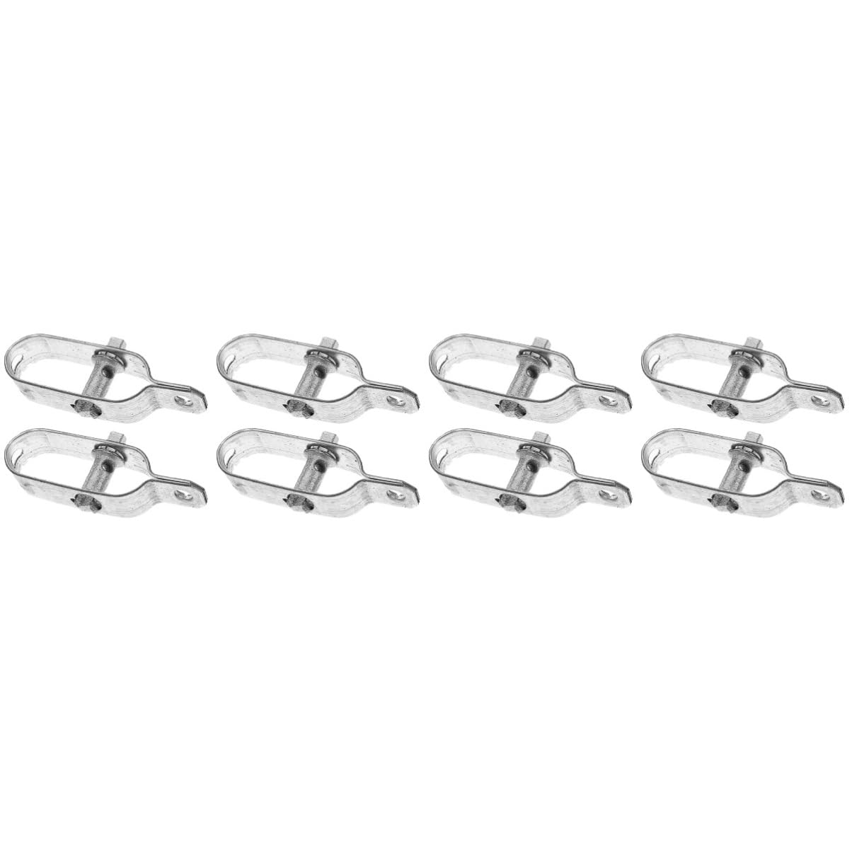 Amosfun 4 Set Tenditore Per Recinzione Da Giardino Da Resistente E Facile Da Installare Per Strutture E Recinti Tensionatore Per Filo E 2 Pezzi * 4