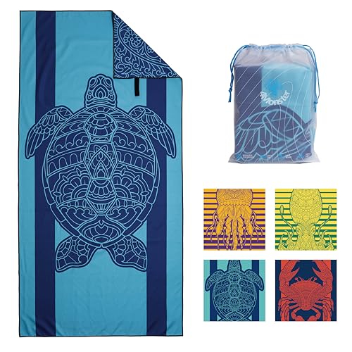 4Monster Microfiber Beach Towel Quick Dry,Super Absorbent Lightweight Travel Towel