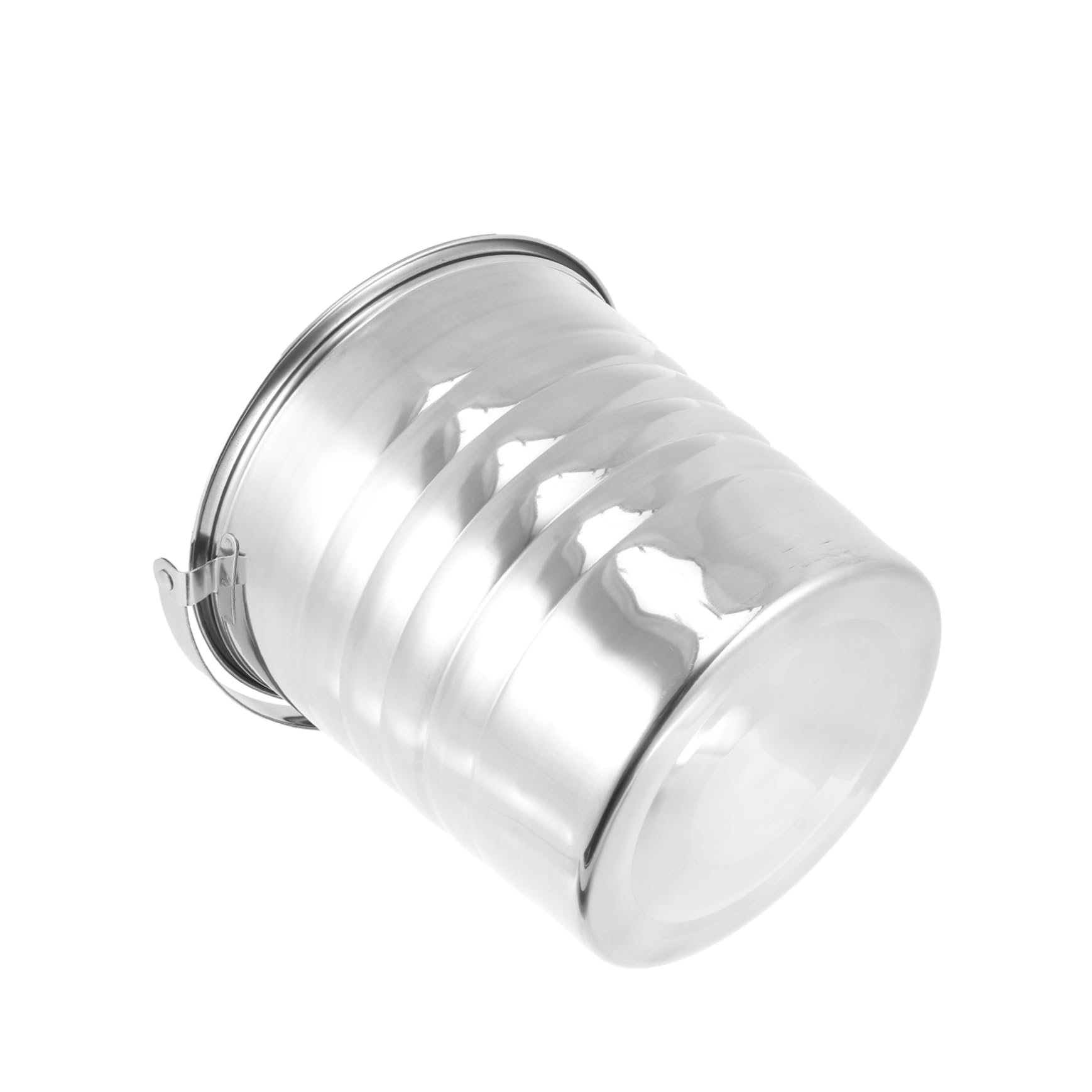 PRETYZOOM Ice Wine Bucket Ice Cube Container Stainless Storage Holder Rust-proof for Bars Homes Parties
