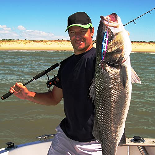 Goture メタルジグセット ジギングルアー スロージギング 投げ釣り 船釣り 夜光ルアー 青物 タチウオイナダ ワカシ シーバス ルアー 100g 3色セット 7枚目