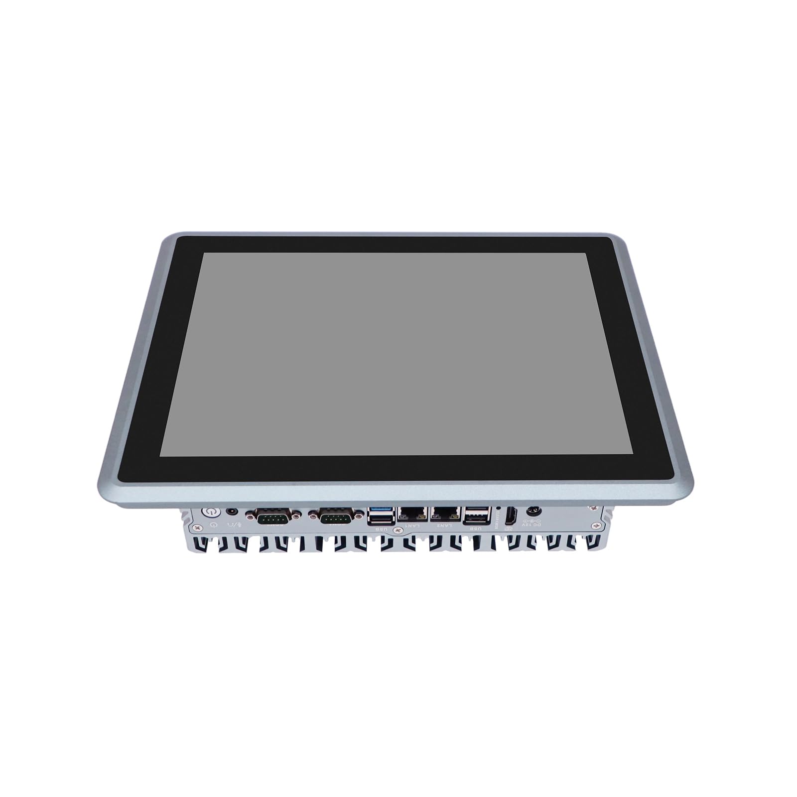 12.1 Inch Industrial IP65 Front Panel PC, Capacitive Touch Screen, Gen 3th I5, Windows 11 / Linux Ubuntu, PX07, 2 x COM for RS232 RS485, 2 x LAN, HDMI, 0 RAM, 0 Storage, Barebone No System