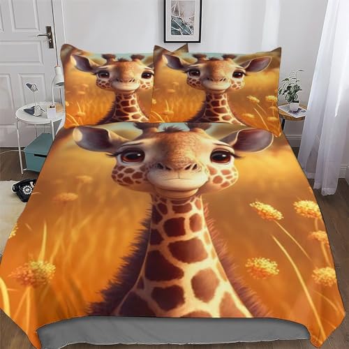 Parure de lit double cerf en microfibre de coton douceur durable - 2