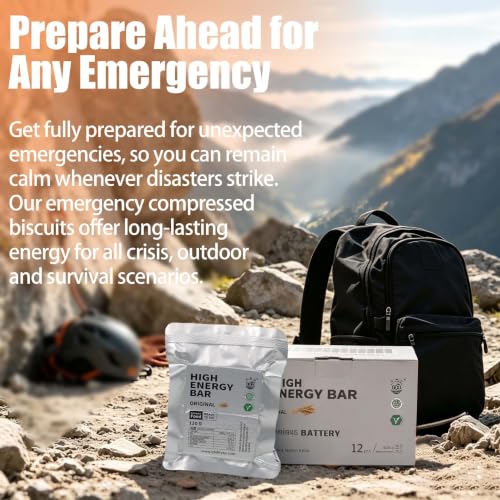 Image of Emergency Food Rations, Hardtack, 6840 Calorie 5 Day Package Survival Food