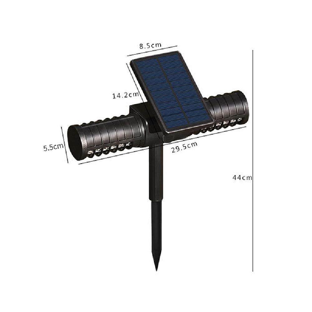 Repelente De Mosquitos con Energía Solar para Exteriores, Lámpara Trampa para Matar Insectos, Moscas, Mosquitos, USB, Luz para Patio, Césped Y Jardín, 1 Ud.