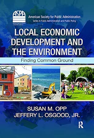 Local Economic Development and the Environment: Finding Common Ground book cover
