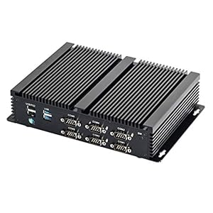 Industrial Computer, IPC, Fanless Mini PC, Intel Core I7 6500U 7560U, HUNSN IM07, GPIO, Watchdog, WOL, SIM Slot, WiFi…