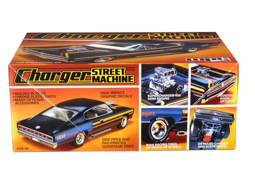 Modelo a escala 1:25 Dodge Charger 1967 Kit miniatura 3
