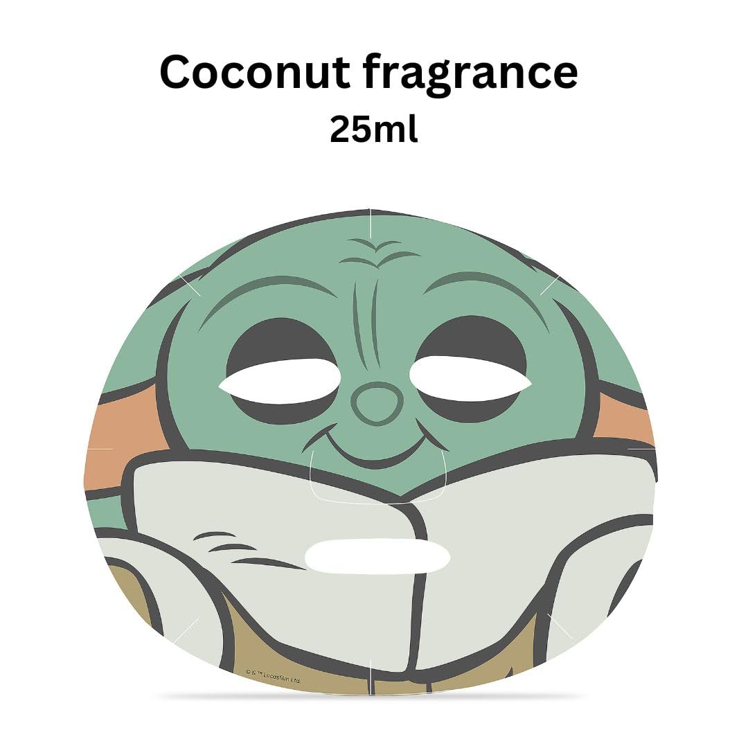 Star Wars Grogu Cosmetic Sheet Face Mask, Grogu / The Child (Baby Yoda) - Image 3