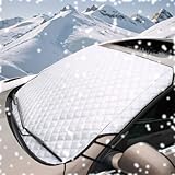 Frontscheibenabdeckung Winter, Auto Windschutzscheibenabdeckung, Autoscheiben Abdeckungen Winter...