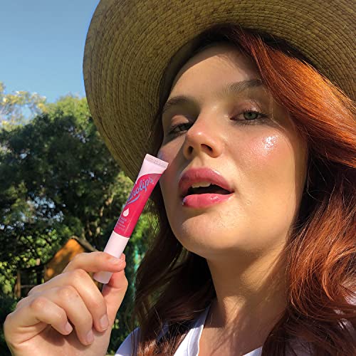 Lanolips Lip Water Watermelon - Hydrating Tinted Lip Serum With Hyaluronic Acid For Hydrated & Plump Looking Lips (10Ml / 0.34 Fl Oz) #TOP4