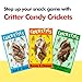 HotLix Crick-ettes Edible Bugs (3-Pack) | Salt n Vinegar, Bacon & Cheese, Sour Cream & Onion | Dried Crickets to Eat | Weird Food for Humans & Pets | Edible Crickets for Parties & Exotic Snacks