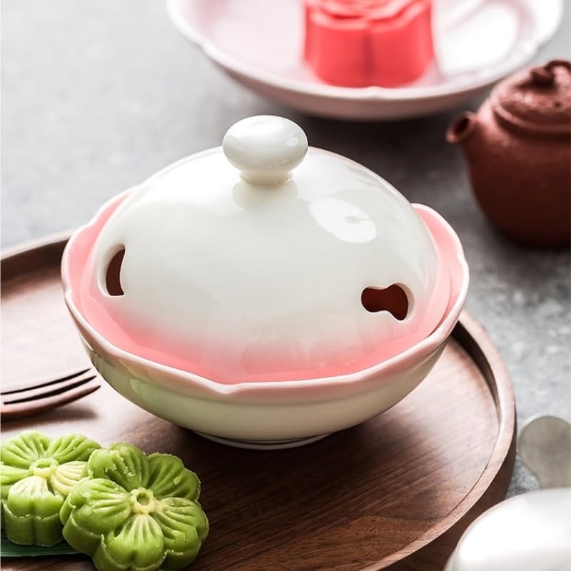 Miski do zupy Ceramiczna miska na zupę z pokrywką Zimna miska do pieczenia Domowa miska na lody Restauracja Miska deserowa Różowa miska na wodę cukrową Miski obiadowe