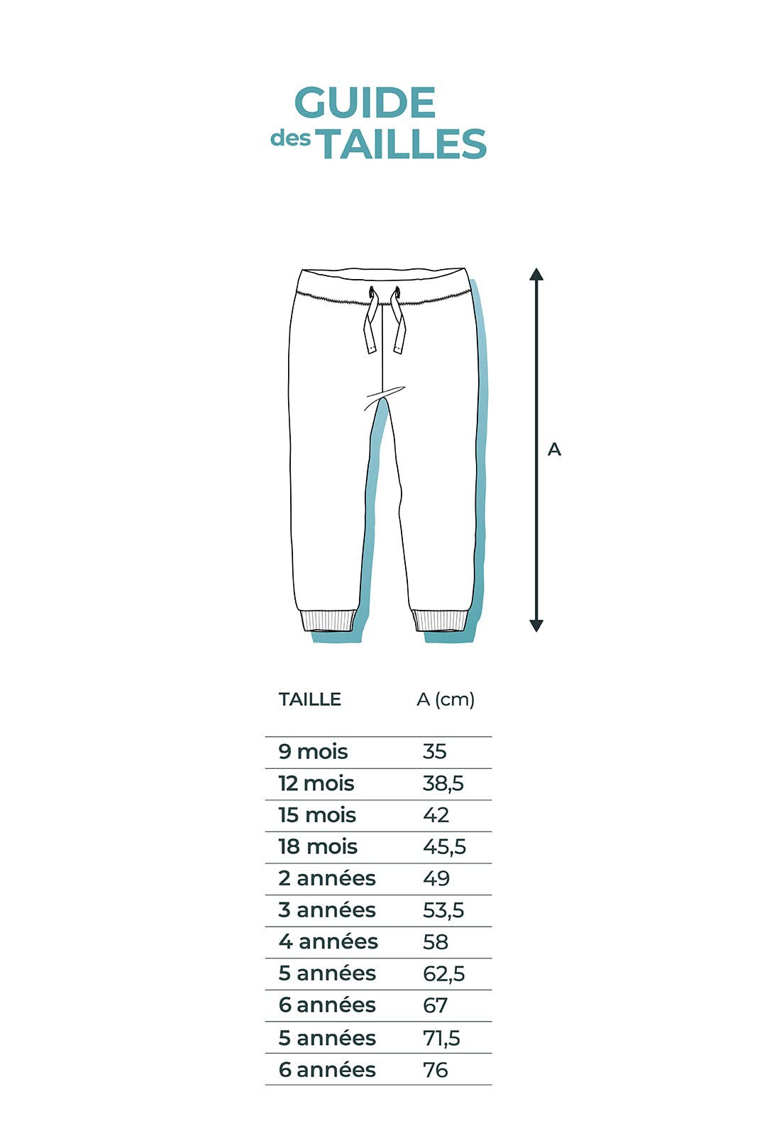 Chicco, Lot de 3 Pantalons Longs pour Enfants 100% en Pur Coton, Designed in Italy