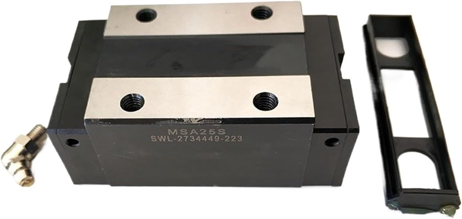 Linear Guide Slider Block Carriage MSA15SSSFCN MSA20SSSFCN MSA25SSSFCN MSA30SSSFCN 2Pcs(MSA15S)
