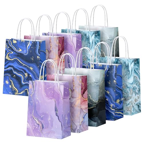 BBLIKE Papiertüten mit Henkel - 10 Stück Geschenktüten...