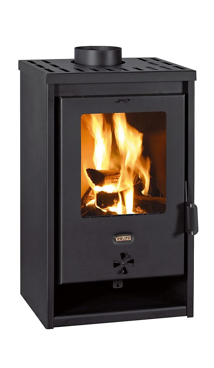 Kaminofen Modell K1 D 9,3 kW – Holzofen freistehend mit Sichtfenster, EEK A+, BImSchV Stufe 2, EcoDesign 2022, Holzheizung für Wohnraum Haus Ferienhaus