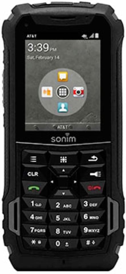 Sonim XP5 XP5700 | 4G LTE | Military Grade | Rugged PTT Feature Phone | 4GB, 1GB RAM | (Black) - AT&T Unlocked