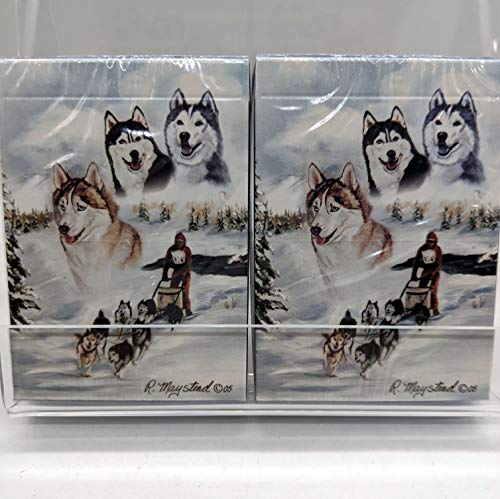 Naipes Siberian Husky Set de 2 Barajas